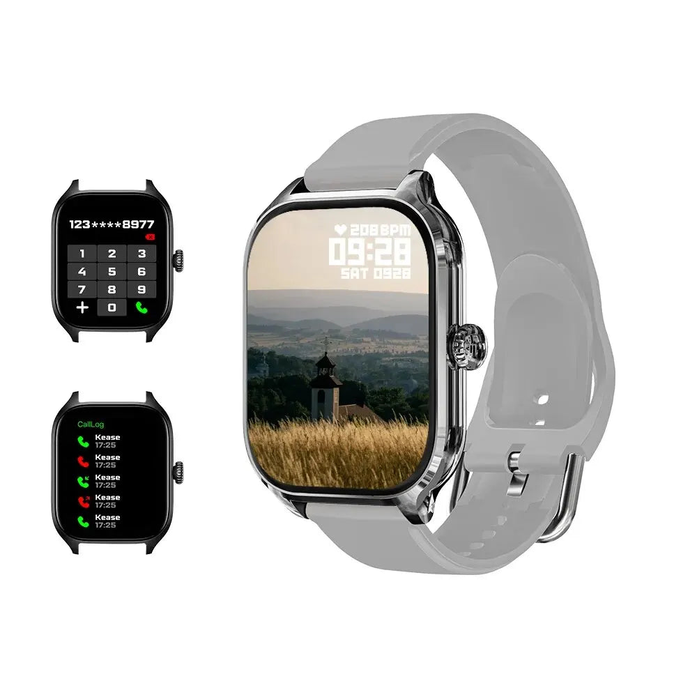 2026 Smartwatch Dial to Answer Calls Calorie Tracking Heart Rate Blood Oxygen Monitoring Bluetooth Smart Watch