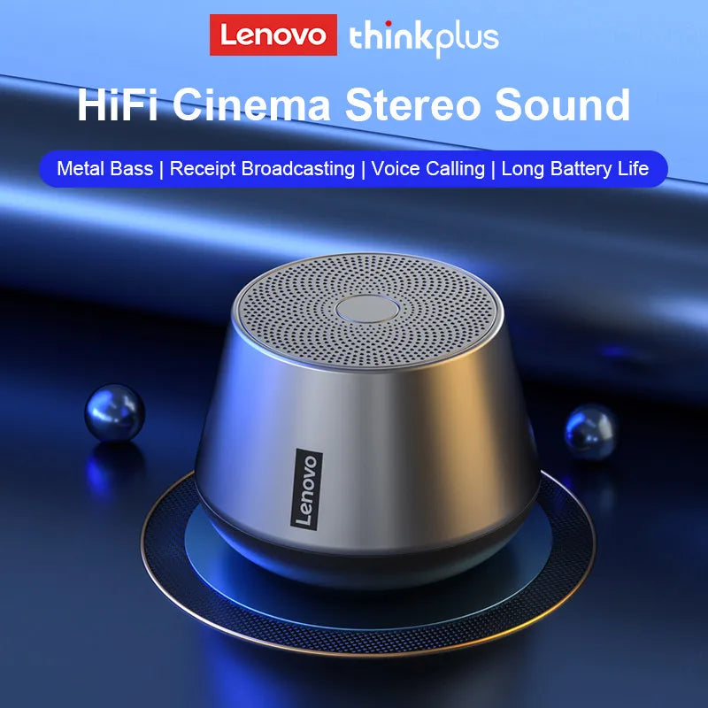 Original Lenovo Bluetooth V5.0 Speaker Music Player Portable Loudspeaker Stereo Surround Wireless Speakers