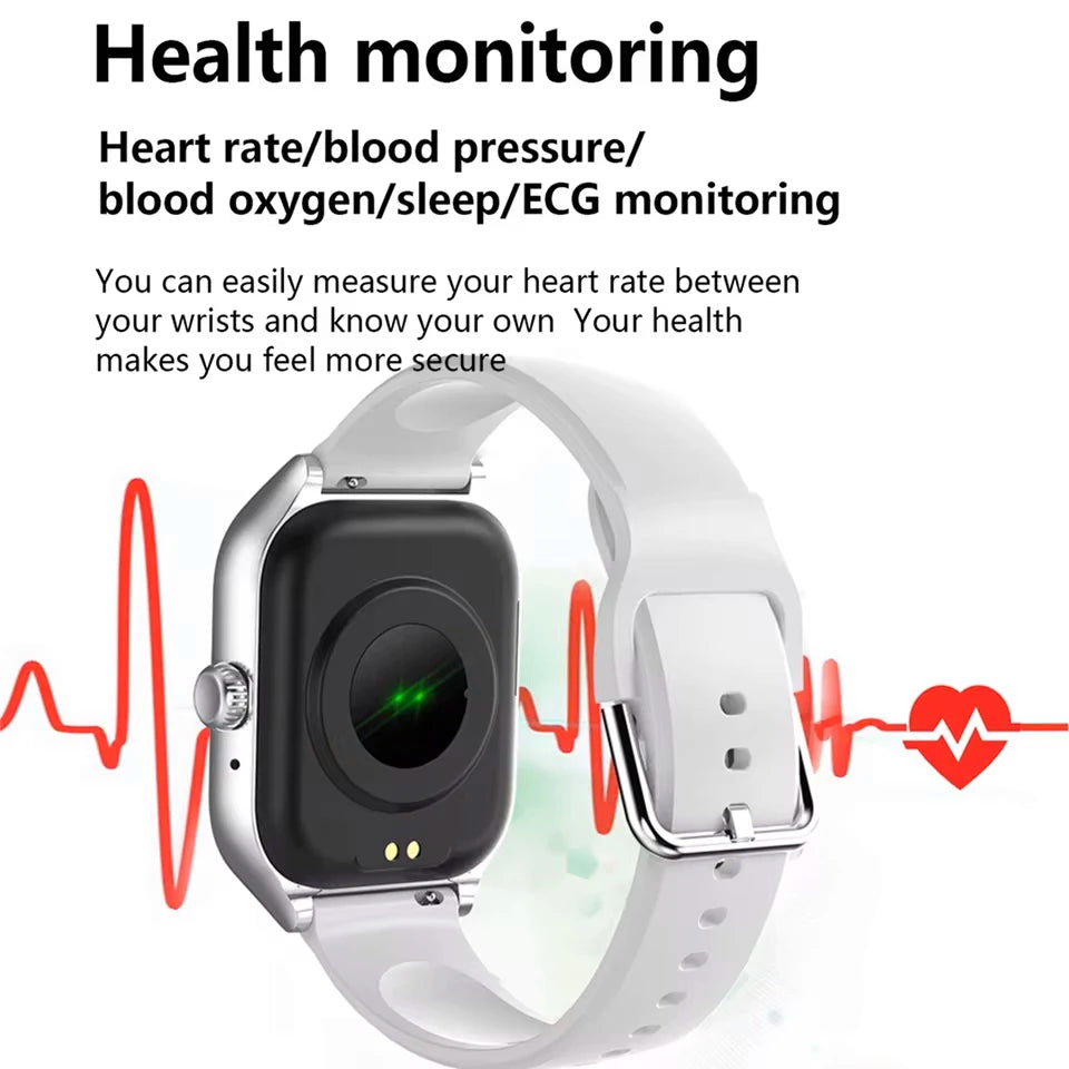 2026 Smartwatch Dial to Answer Calls Calorie Tracking Heart Rate Blood Oxygen Monitoring Bluetooth Smart Watch