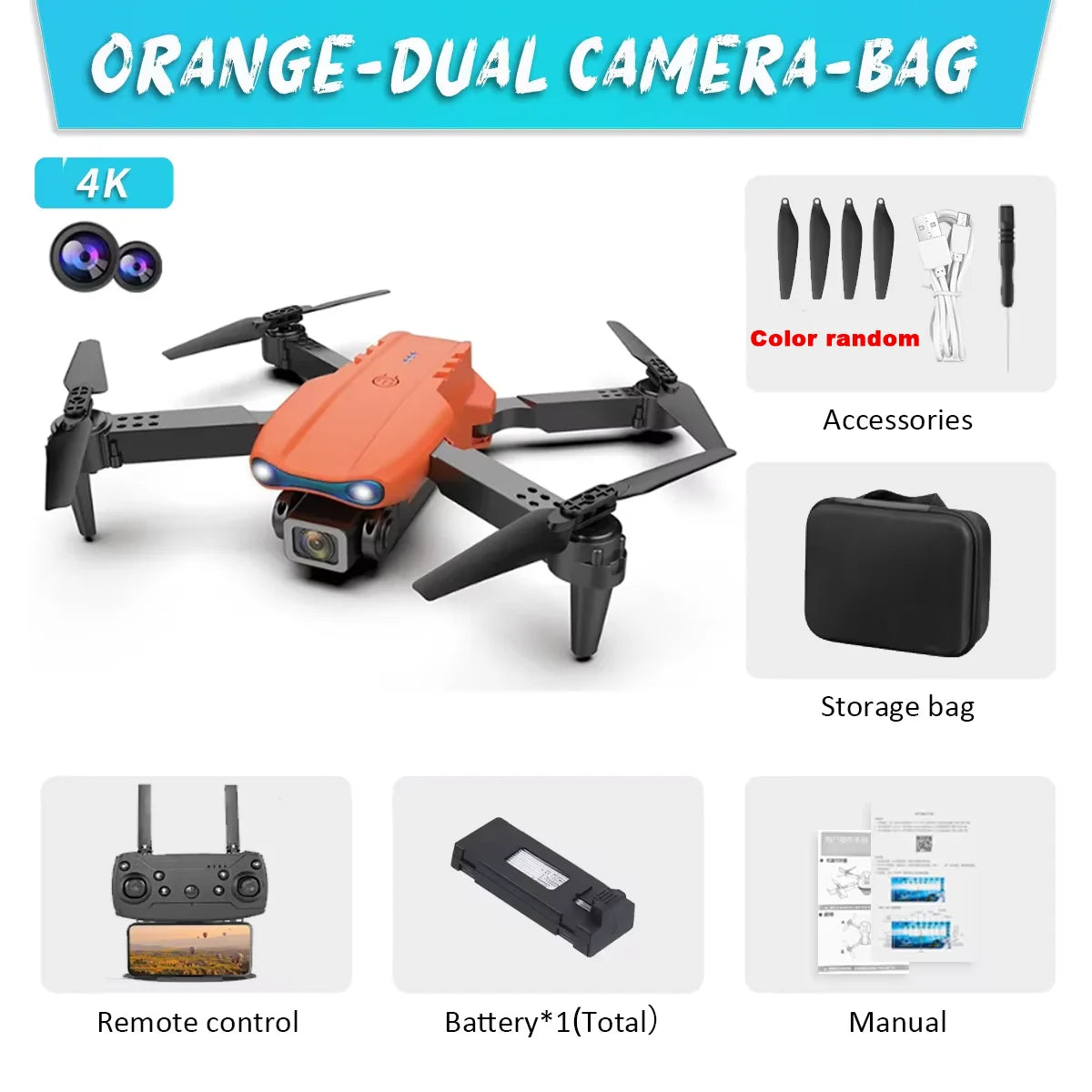 4K Drone Professional Quadcopter for Aerial Video/Photography