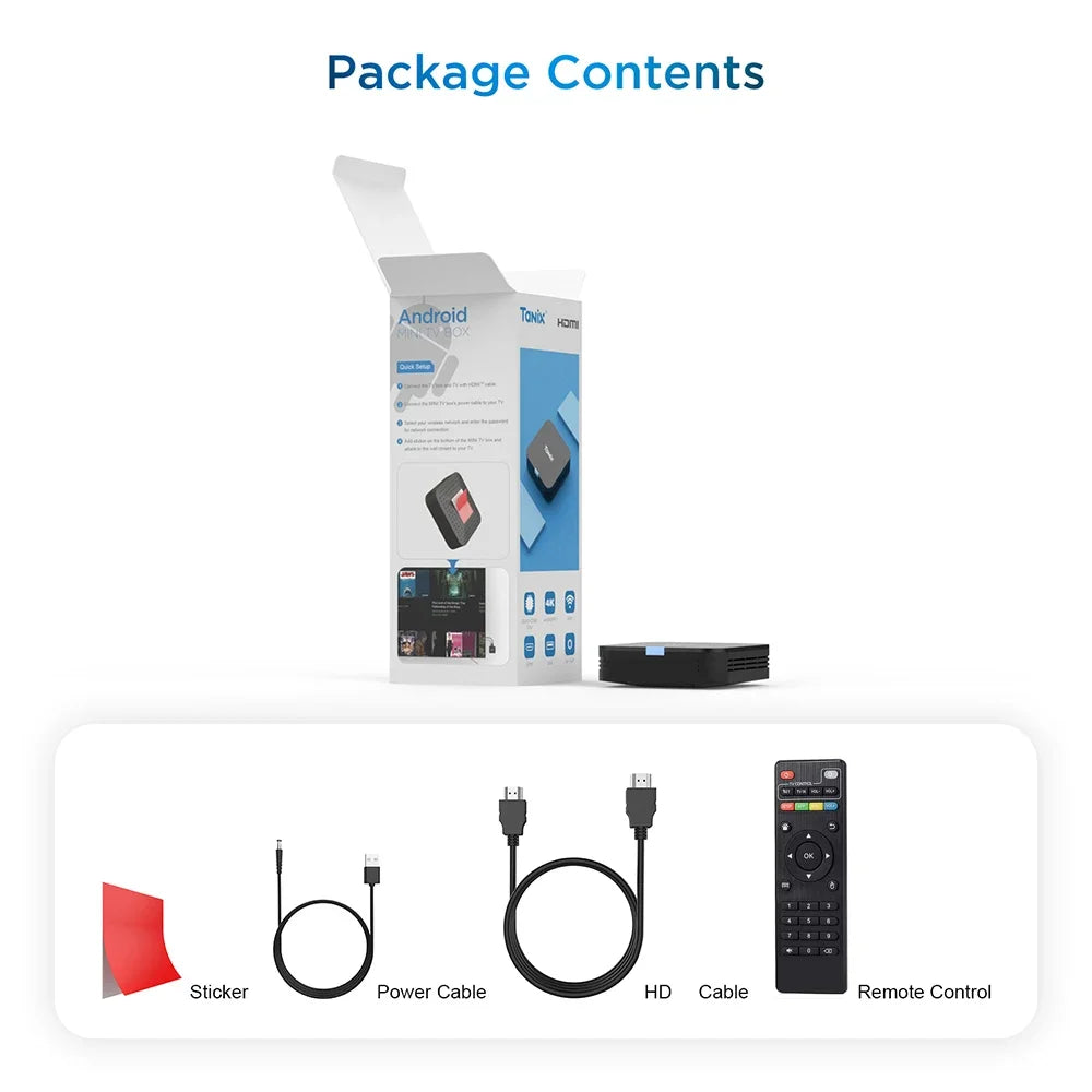 Tanix TX1 4K 2.4G Wifi RAM 2GB ROM 16GB 8GB Smart TV BOX