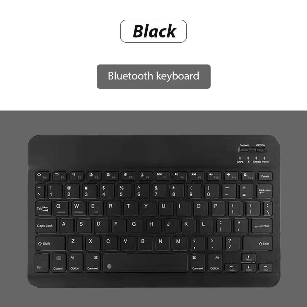 Multicolor Wireless Keyboard Universal Mobile Phone Tablet & Mouse Mini Bluetooth Keyboard Ipad