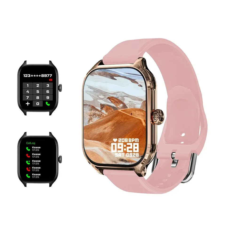 2026 Smartwatch Dial to Answer Calls Calorie Tracking Heart Rate Blood Oxygen Monitoring Bluetooth Smart Watch