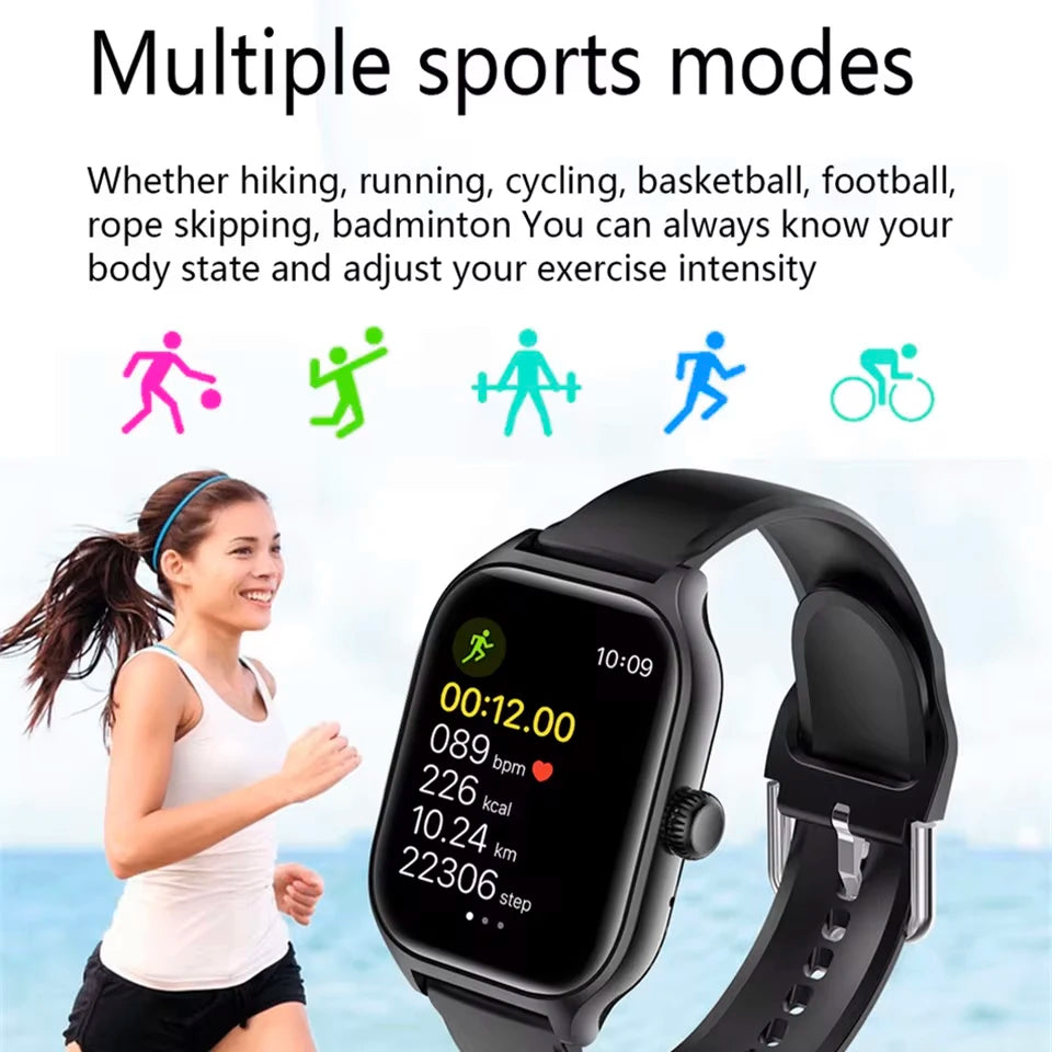 2026 Smartwatch Dial to Answer Calls Calorie Tracking Heart Rate Blood Oxygen Monitoring Bluetooth Smart Watch