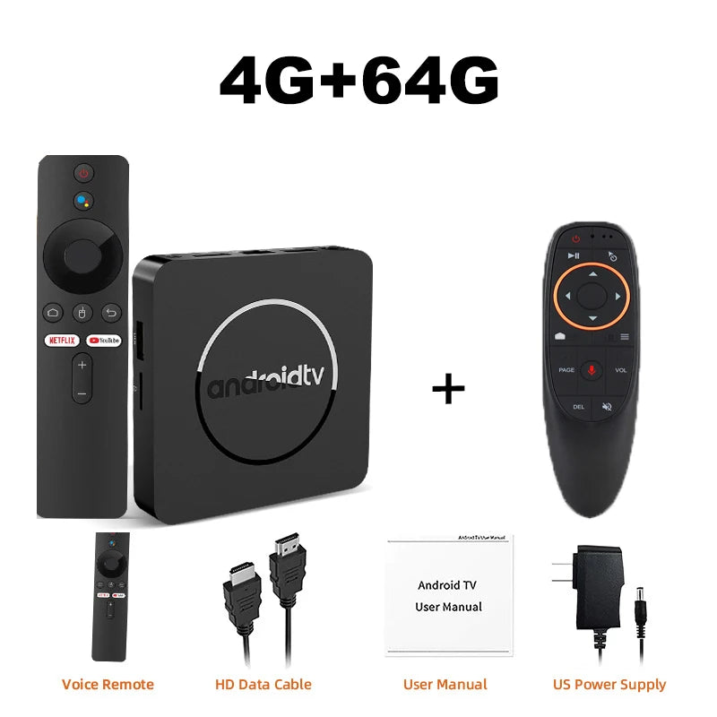 Q10 Android 14 8K HDR10+ Smart TV Box Allwinner H313 128G Dual Wifi BT5.0 Media Player with Google Voice Assistant