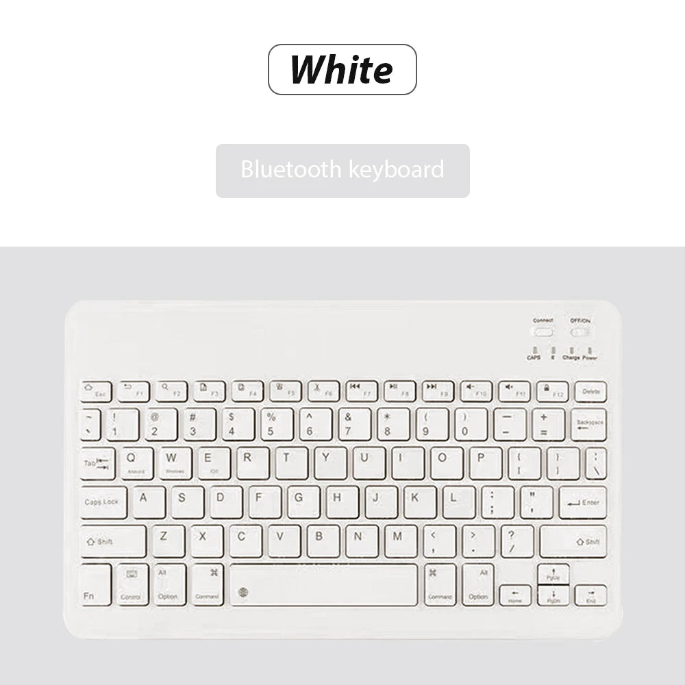 Multicolor Wireless Keyboard Universal Mobile Phone Tablet & Mouse Mini Bluetooth Keyboard Ipad