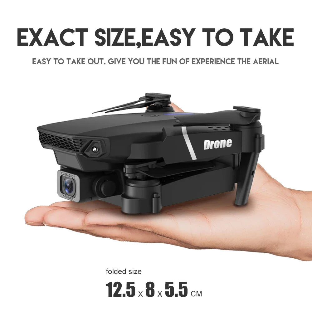 Foldable Drone 4K Dual Camera