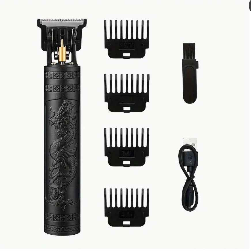 Professional Wireless Hair Clipper for Men Trimmer Set Beard Grooming Kit