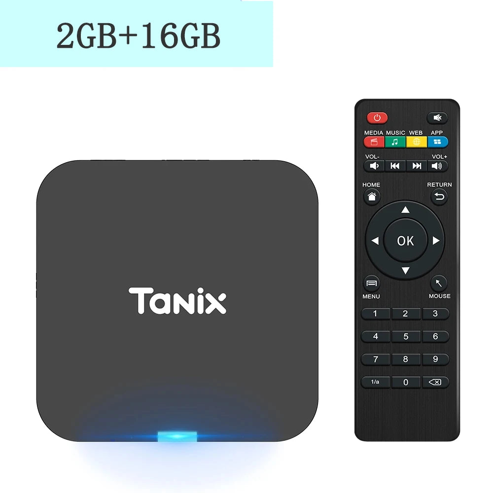 Tanix TX1 4K 2.4G Wifi RAM 2GB ROM 16GB 8GB Smart TV BOX