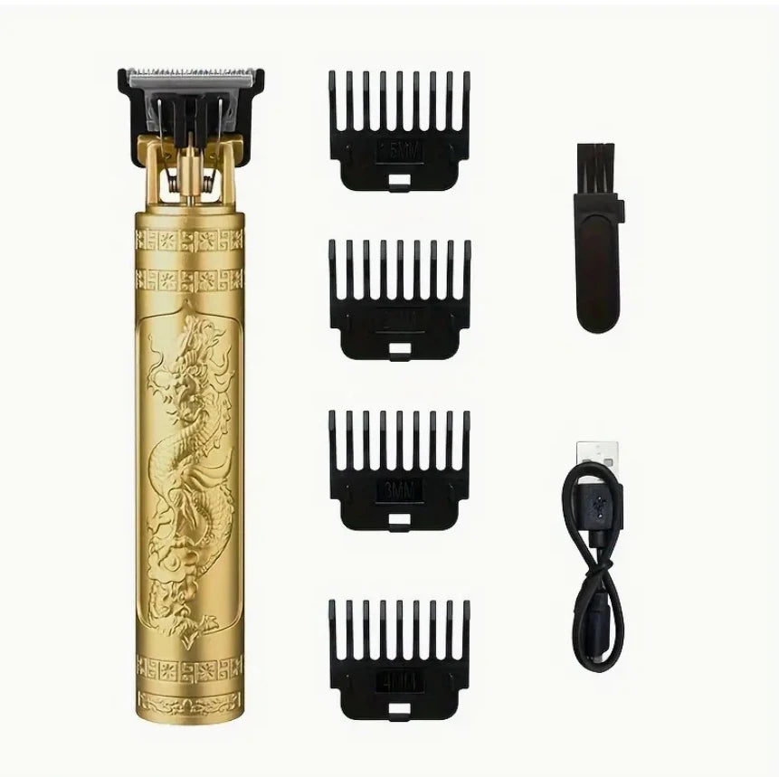 Professional Wireless Hair Clipper for Men Trimmer Set Beard Grooming Kit